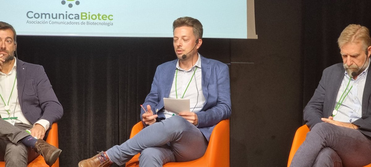 También coincidió en esto <a href="/jesusagUerog/">Jesús Agüero</a> que incidió en el reto comunicativo de hacer entender la importancia de la comunicación en la biotecnología vegetal para hacer formación de la sociedad #BioComunica22