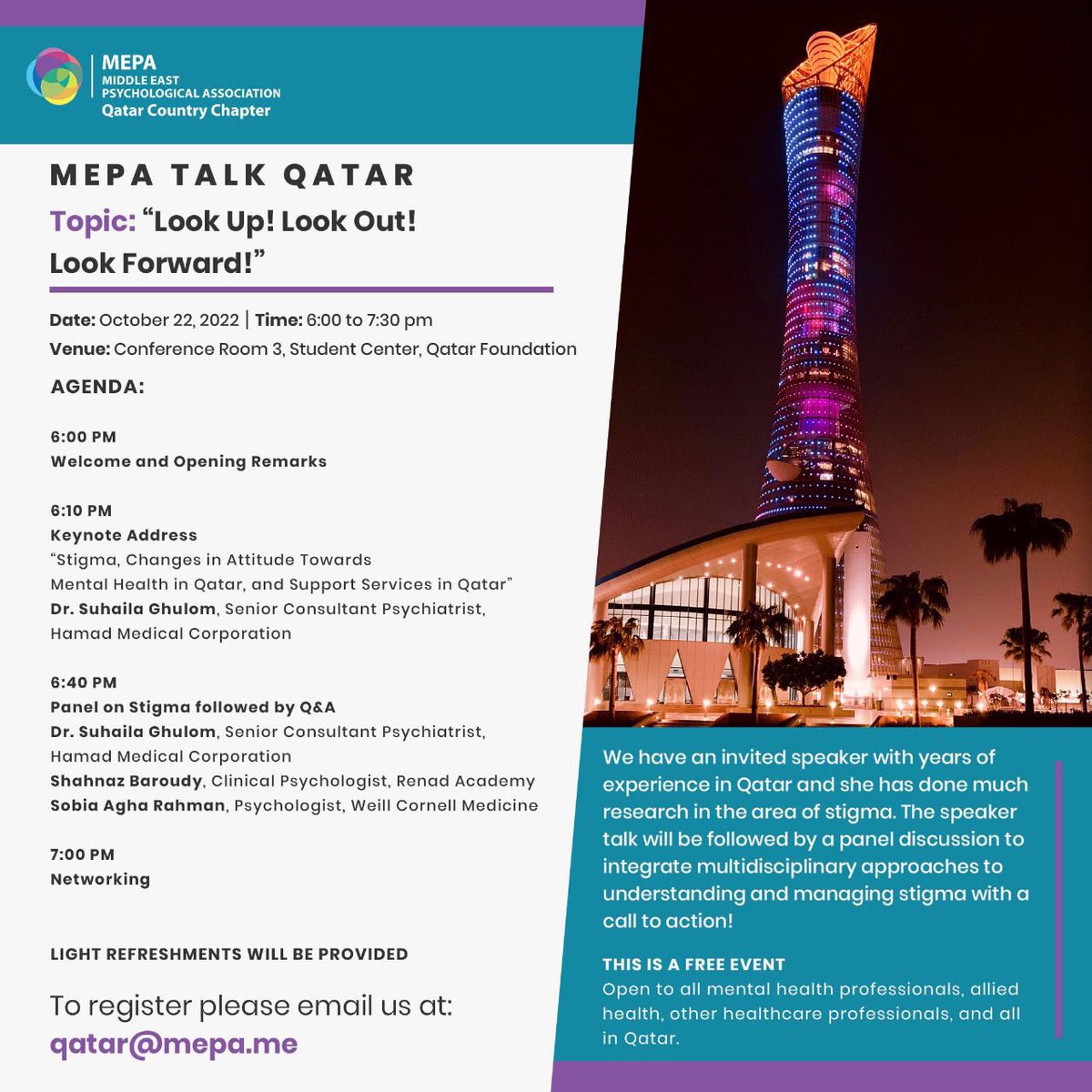Join MEPA this coming Saturday. <a href="/hwwglobal/">How Women Work</a> #MentalHealthMatters #MentalHealthAwareness #mentalhealthsupport