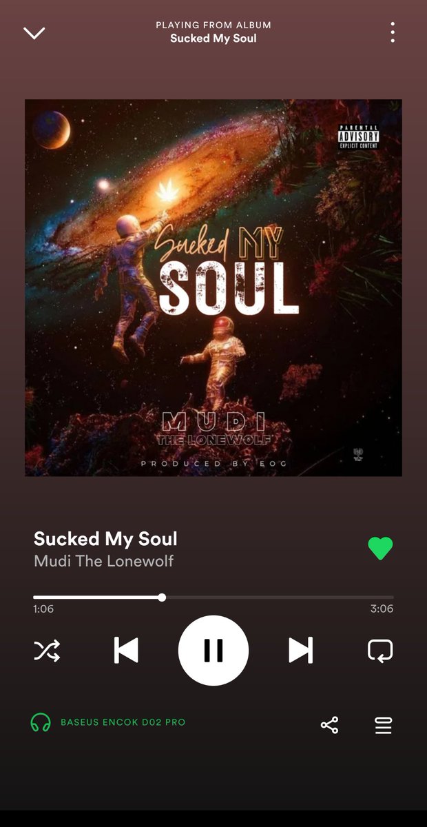 lordypatricius's tweet photo. stream this song by @mudithelonewolf... i promise y'all for a smooth vibe https://t.co/wo5EW4KKxd https://t.co/WYTdX1DkRe