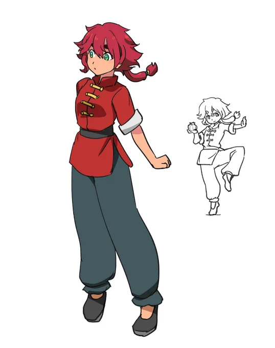 らくがき ヘアバンド外したスレッタさんはらんまっぽい? かと思ったが描いてみたらそうでもなかった 