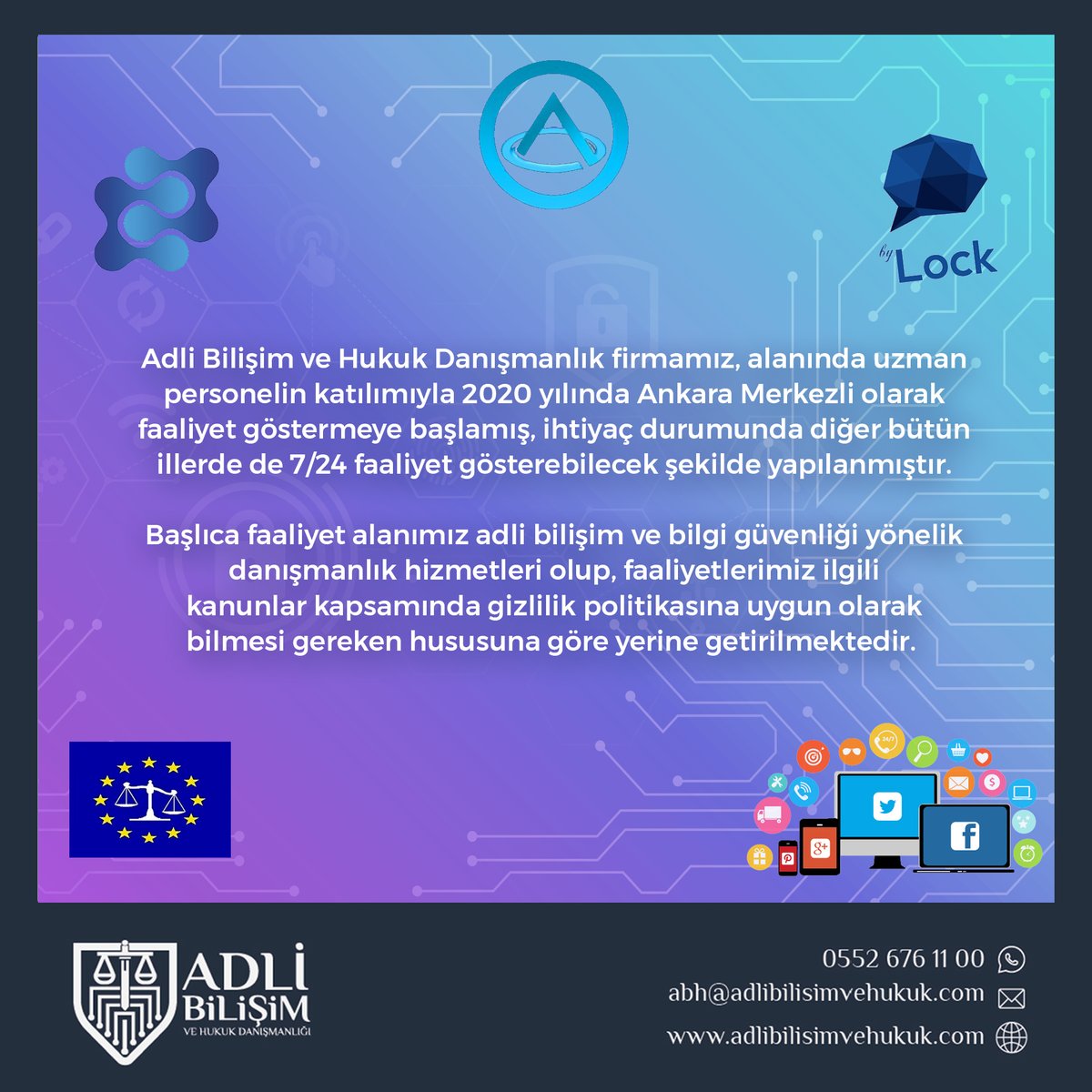 Bilisim_Ustasi's tweet photo. Savunmalarınıza esas dijital verilerinizin incelenmesi (ByLock, Ankesör ve HTS Analizi, SD kart vb. diğer soruşturmalara yönelik) Uzman Mütalaa Raporu ve Hukuk-i Savunma için teknik danışmanlık için 7/24 iletişim
#adlibilisimvehukuk
#bilisimustasi
#adlibilisim
#Bylock
#Ankesör https://t.co/1H9ajUUicE