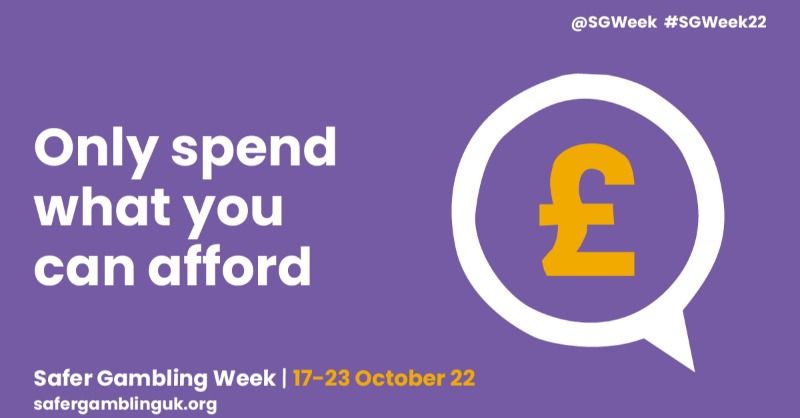 Ask yourself if you are past your time and spending limits. Take a step back and visit safergamblinguk.org for more info <a href="/SGWeek/">Safer Gambling Week</a>

#SGWeek22