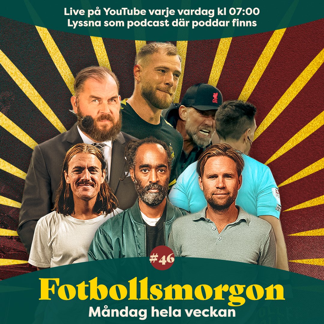 46. Måndag hela veckan

Allt om gårdagens Stockholmsderby, Liverpools viktiga seger mot Manchester City, <a href="/janssonemma11/">Emma Jansson</a> inför kvällens 08-derby, Robins lista, Haalands extrema vanor synas – och den allsvenska omgången summeras med Alexander Axén.

PODCAST: anchor.fm/fotbollsmorgon…