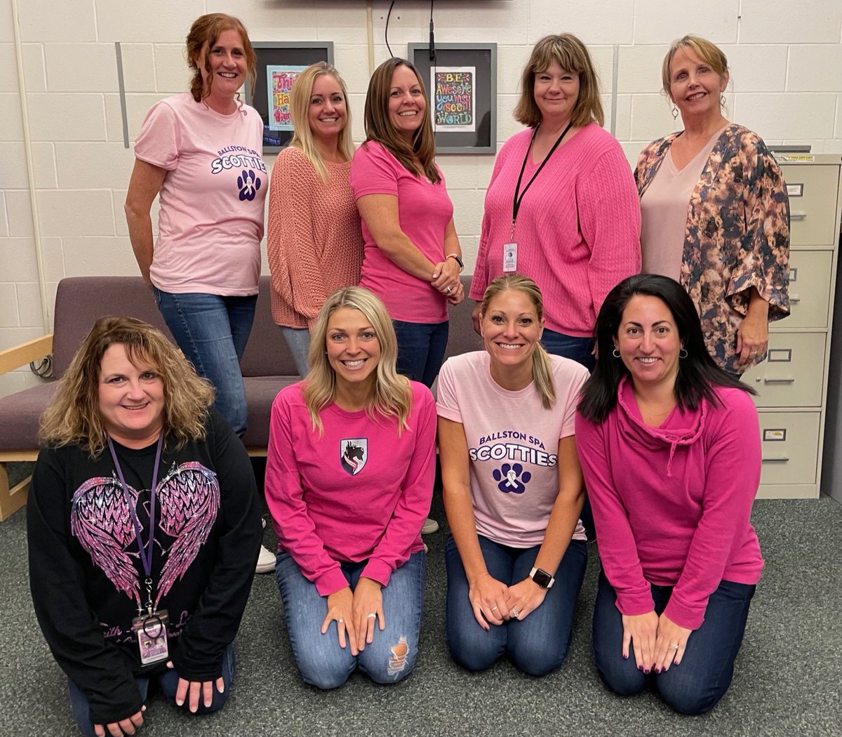 Ballston Spa Wellness on Twitter "BSMS_Scotties and BSPAHS staff