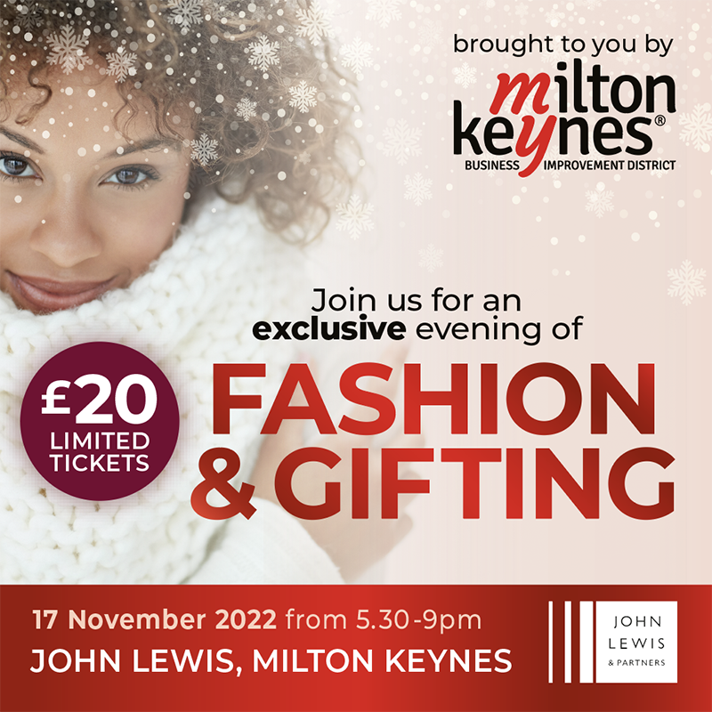 Book your tickets now for our charity Fashion &amp; Gifting event <a href="/JohnLewisRetail/">John Lewis & Partners</a> in aid of <a href="/MKHCharity/">Milton Keynes Hospital Charity</a>...
🍾 Welcome fizz and canapés
🤩 Plenty of fun
🛍️ Exclusive shopping
💰 On the night auction
You can book online now – just £20 per person:
mymiltonkeynes.co.uk/fashion-show-a…