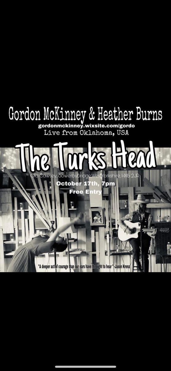 Tonight -7pm - The Turks Head, Sowerby Bridge.