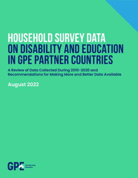 Train4Inclusion's tweet photo. [Data &amp; Disability] 📄 A new GPE @GPforEducation working paper highlights the gaps in household survey data about children with disabilities, which precludes their full inclusion in education systems. 
#train4inclusion (EN/FR) link within the article: https://t.co/7IiXhrC2nL https://t.co/nraGpgZU2O