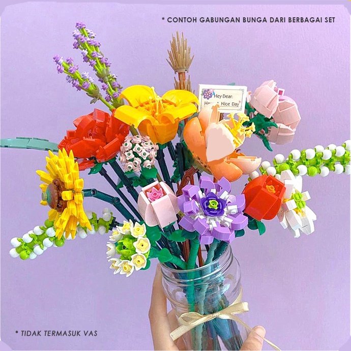 LEGO FLOWER BOUQUET — a thread Thread from malika iyasudadeh Rattibha