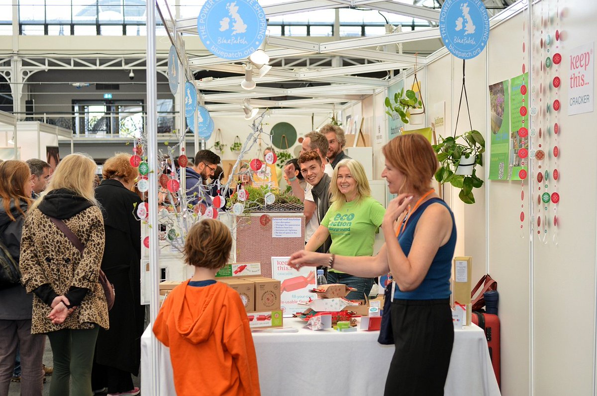 WillHDOfficial's tweet photo. Straight from a school visit on Friday, I raced to London for a weekend at The Sustainability Show - promoting @seedbom and #TheShrewWithTheFlu alongside some of the most amazing @BluePatchTeam businesses. Bzzzzzing! #SSLDN22 https://t.co/c0zTE6MWNk