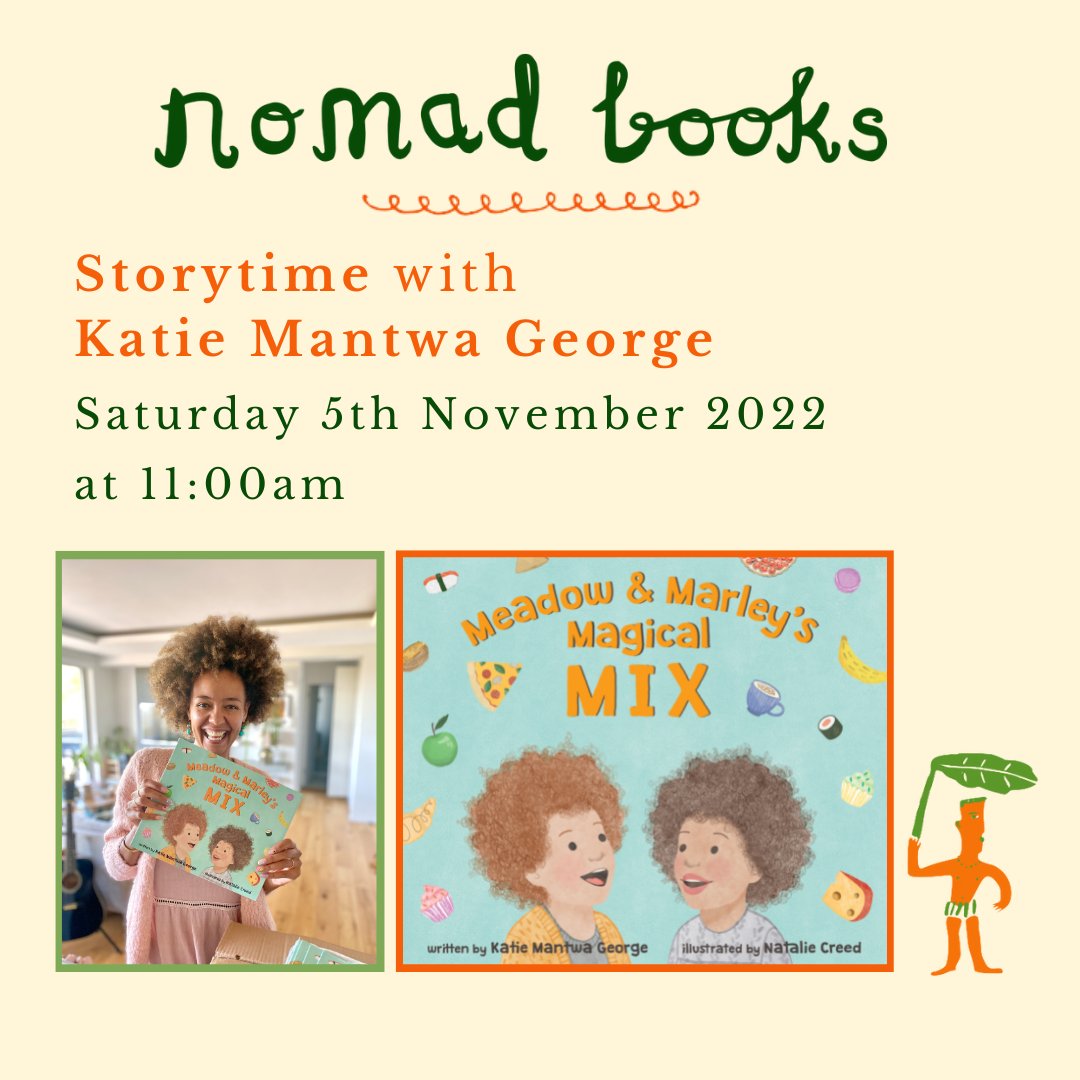 We are excited to welcome @katie_mantwa into the shop for a special storytime on Saturday 5th November at 11:00am! 📚✨ Katie will be reading from her wonderful picture book, Meadow and Marley's Magical Mix. No need to book - just come along! Suitable for ages 3+.