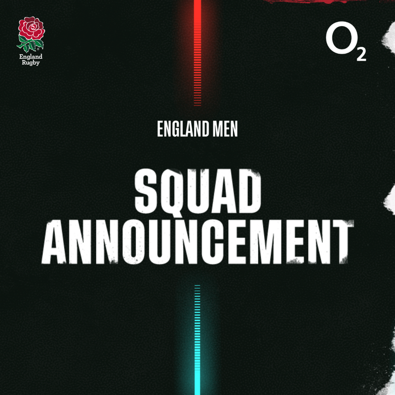 EnglandRugby's tweet photo. Eddie Jones has named our England squad for the @autumnnations 🌹

@O2 | #WearTheRose