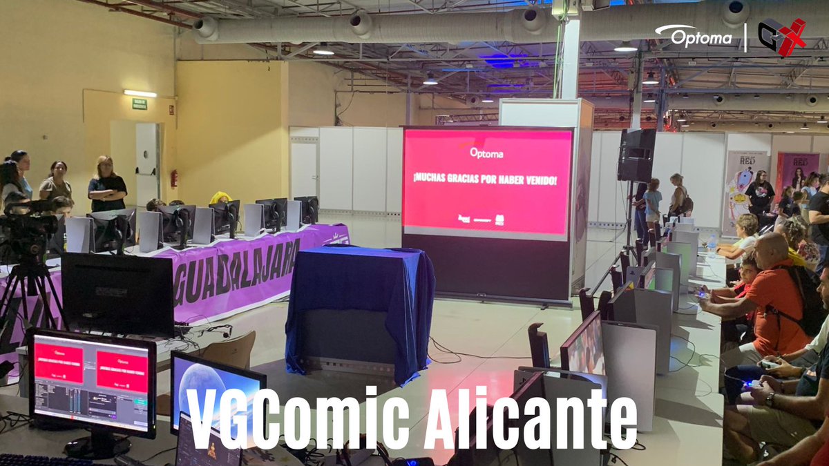 Optoma España tweet media