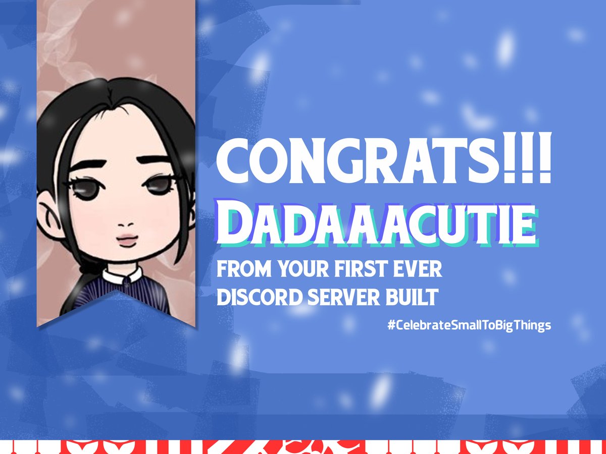 Let's give a Big-around-of-applause to our Discord Engineer <a href="/Dadaaacutie/">Dada 🟡</a> 🎉

#CelebrateSmallToBigThings
#AspinUniversity