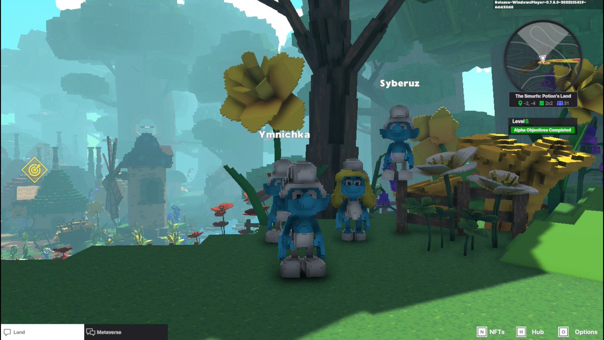 twelvekent's tweet photo. @TheSandboxGame I just participated in The Smurfs Giveaway for a chance to win a Season 3 Alpha Pass! Check out my screenshot below! 👇 tk. https://t.co/87lSPMnTbd