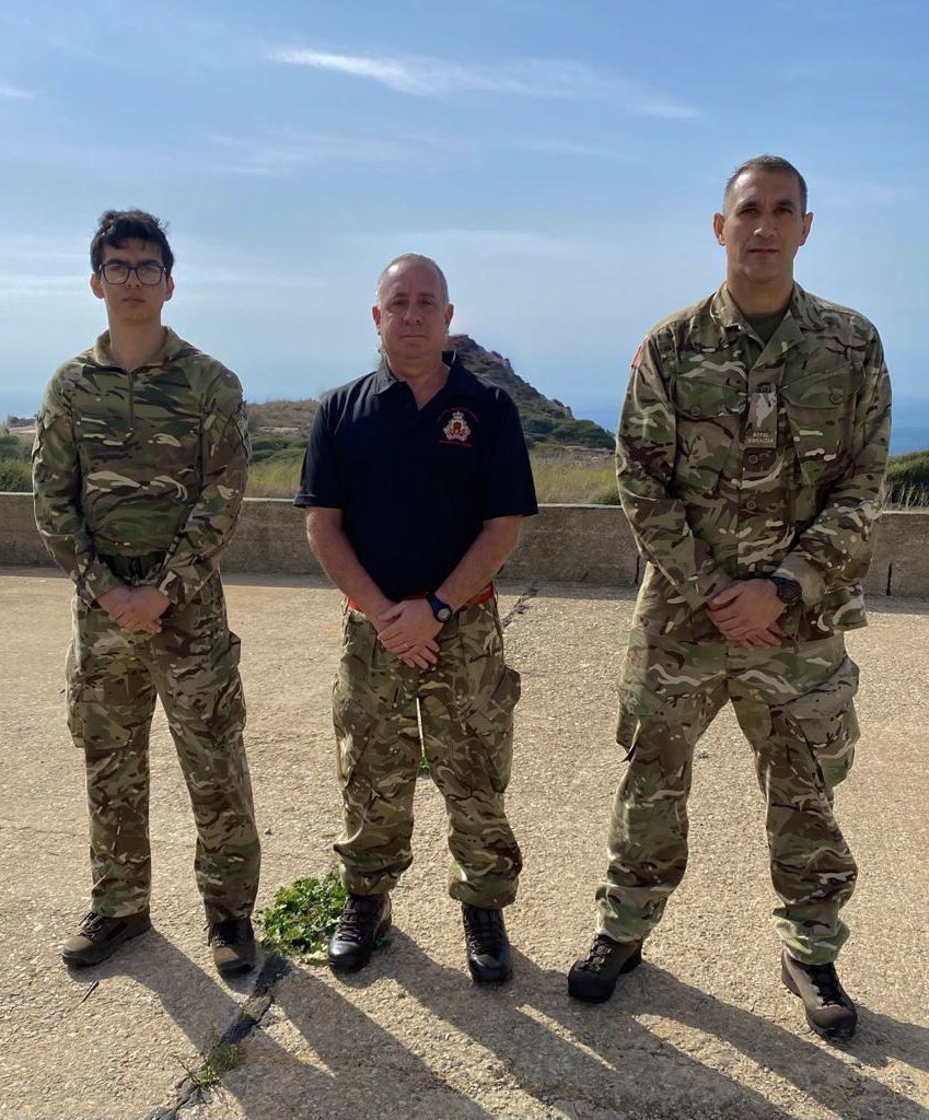 RoyalGIBRegt's tweet photo. This weekend Pte Balbuena and Pte Mora headed off to ITC Catterick to complete their Combat Infantry Course. This is the final step in their training to join B company reserves. #barbarians #royalgibregt #gibraltar #bcompany #reservists #armyreserves https://t.co/hS6MsS0Xq8