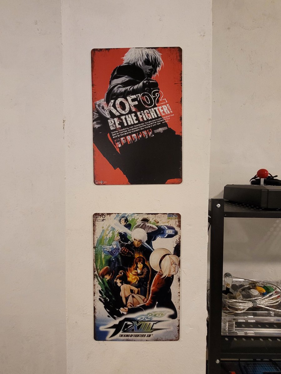 There are many posters on the wall, and even better posters will be added soon (6/6).