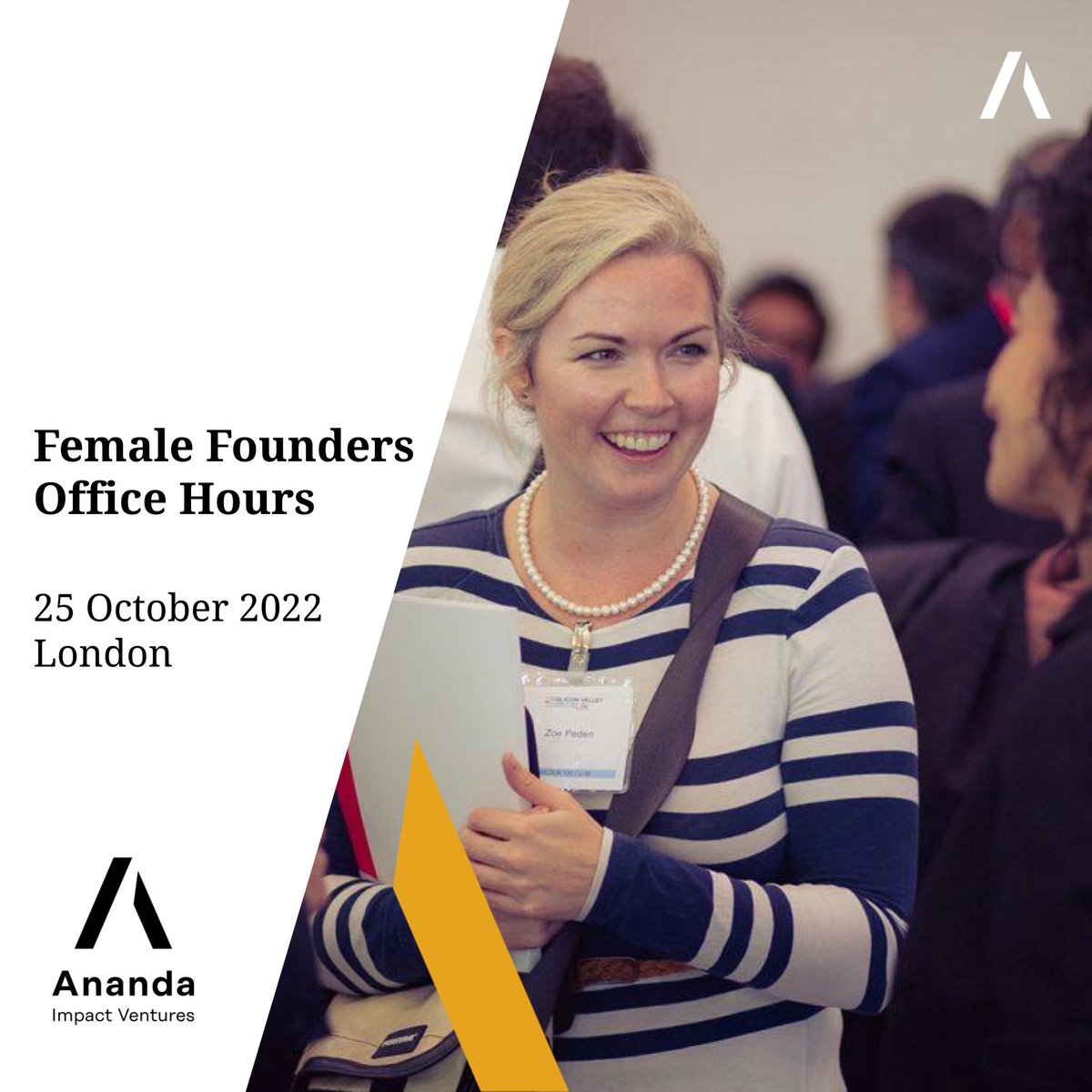 We're excited to be joining Lakestar, Atomico, SieVentures, Crane Venture Partners, EQT Group, Balderton Capital, Octopus Ventures, Notion Capital and Seedcamp for an Office Hours focusing on getting #femalefounders in front of investors and operators.

➡ lnkd.in/ebEcn4dP