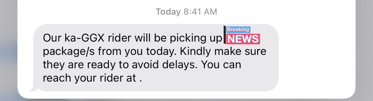 DKartPH's tweet photo. Hello! GGX didn't picked up today. I received their message kanina pero wala nakalagay na number kung sino rider na mag pick up. Maybe it will be rescheduled tomorrow. Please be advised. Thank you!

#DKartUpdates https://t.co/70962BrOzn