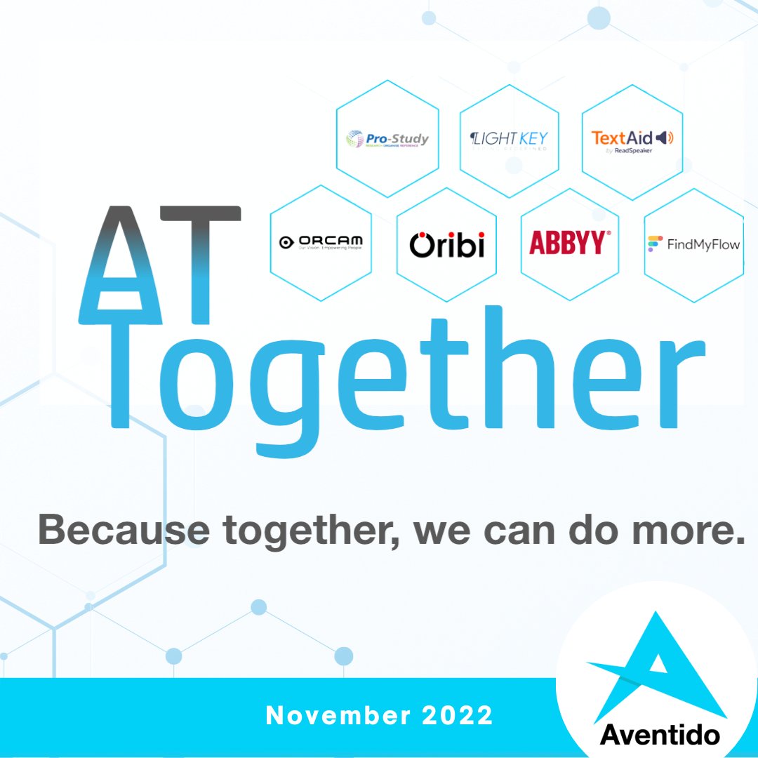aventido's tweet photo. Do you work in disability services or assistive technology and are based in Belfast, Limerick or Dublin?
Team Aventido are hitting the road from 8th - 10th November and we want to meet you!
https://t.co/0ETB7wFcEd
#ATTogether #AssistiveTech https://t.co/OShq3aGLYc