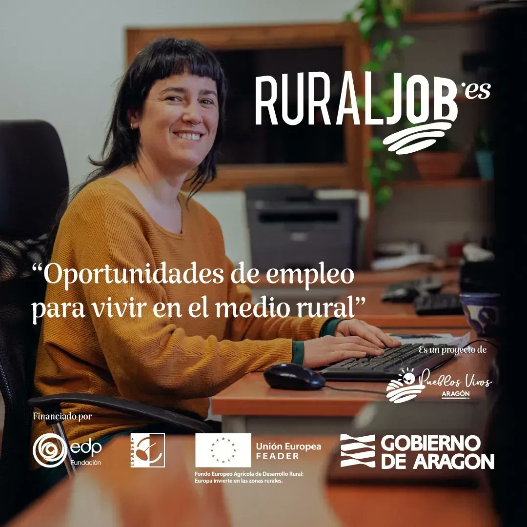 ruraljobES's tweet photo. ¿Procedes de un pueblo, y no sabes qué oportunidades hay para quedarte?

Hay un gran abanico de posibilidades. Desde trabajo en el sector agrario, hasta teletrabajo como profesional independiente en un coworking.

Visita nuestra plataforma de empleo https://t.co/6p0ATAZMoU https://t.co/q9eYVmRUCH