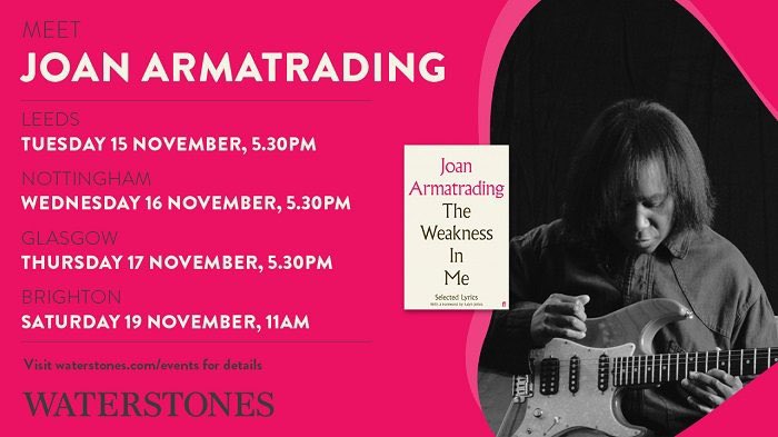 WaterstonesGla's tweet photo. @ArmatradingJoan looking forward to seeing you with us on the 17th November Joan! https://t.co/F1TNeAzbfQ