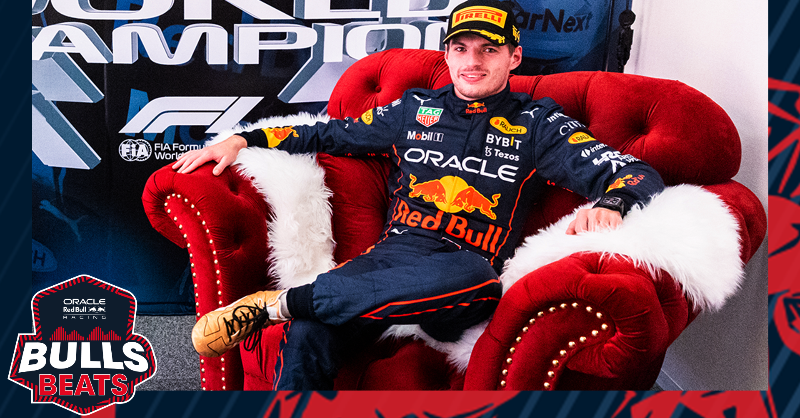redbullracing's tweet photo. Monday blues? 💙 Check out the #JapaneseGP Bulls Beats for a reminisce of 𝘁𝗵𝗮𝘁 race 🏆🏆