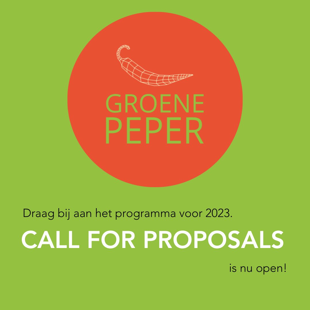 Groene Peper tweet media