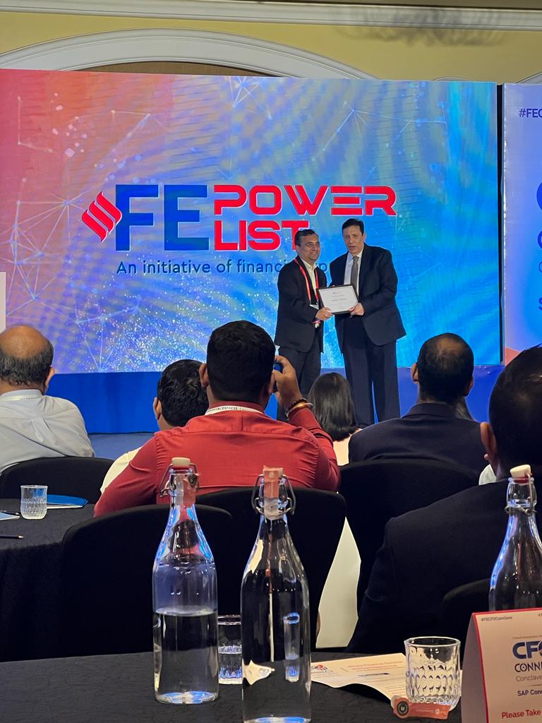 IndiaMART's tweet photo. Heartiest Congratulations to Mr. Prateek Chandra, CFO, for being recognized under the FE Power List as 'FE Financial Star' ๐
#Awards #Recognition #FinancialExpress #FEPowerList #IndiaMART https://t.co/YNeywdP3j2