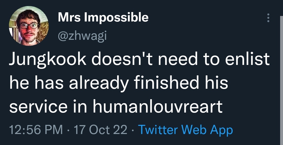 findingmybias's tweet photo. SHUT UP 😭😭😭

Also everyone block @humanlouvreart  🤺🤺 https://t.co/TiKyte5itr