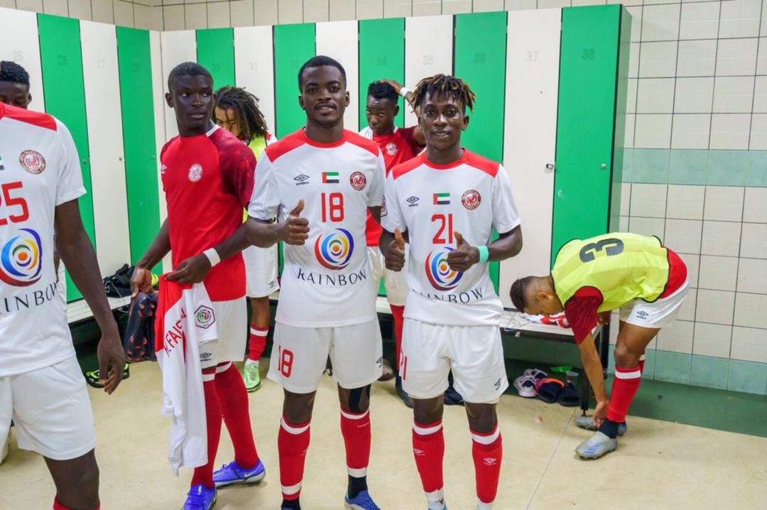 90mnfootbenin's tweet photo. _Le latéral gauche béninois, Kennedy Kokou et ses coéquipiers (Élite Falcons fc) s'offrent leur première victoire à domicile (2-0) face à la formation de Fursan Hispania. Match comptant pour la première journée  où le béninois s'est illustré, en délivrant une passe décisive https://t.co/I3oFbd2MwI