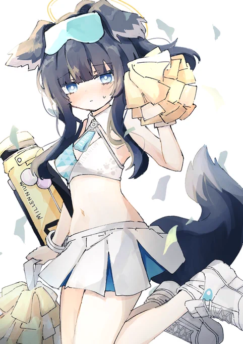 がんばれ…がんばれ…#ブルーアーカイブ 