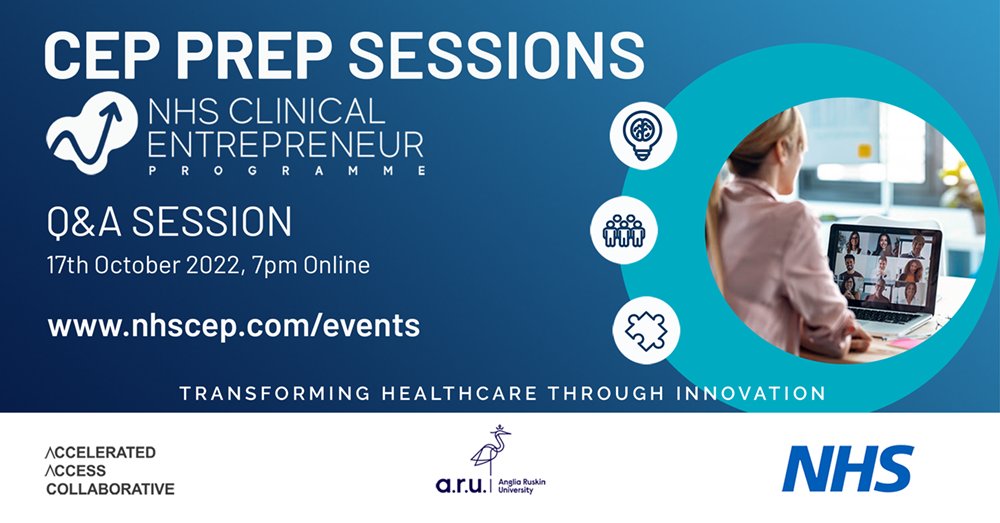 NHS Clinical Entrepreneur Programme tweet media
