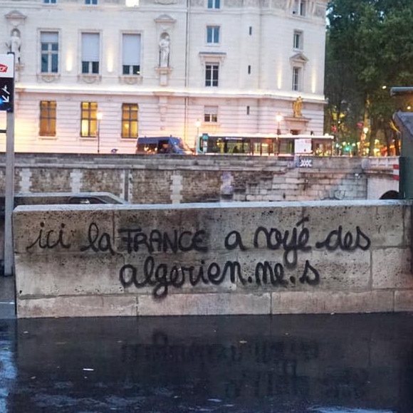 amina_zbr's tweet photo. Le 17 octobre 1961 la France commettaient un crime d’État raciste contre les Algériens.. Ni oubli, ni pardon 💚 https://t.co/G18tPDSoF4