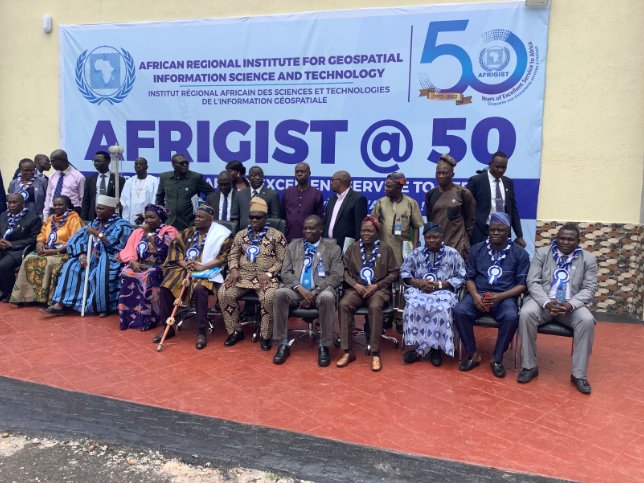 AFRIGIST_'s tweet photo. Opening Ceremony of the 50 Anniversary of AFRIGIST & Commissioning of the New Administrative Building and New Constructed Health Care Facilities...
#CEDEAO #ACMAD #ICRISAT ISESTEL #NEMA #CERGIS #ISESTEL #SERVIR #UNECA #CILSS #RCMD #CSE #FAO #OSGoF https://t.co/1fplCBZwaA