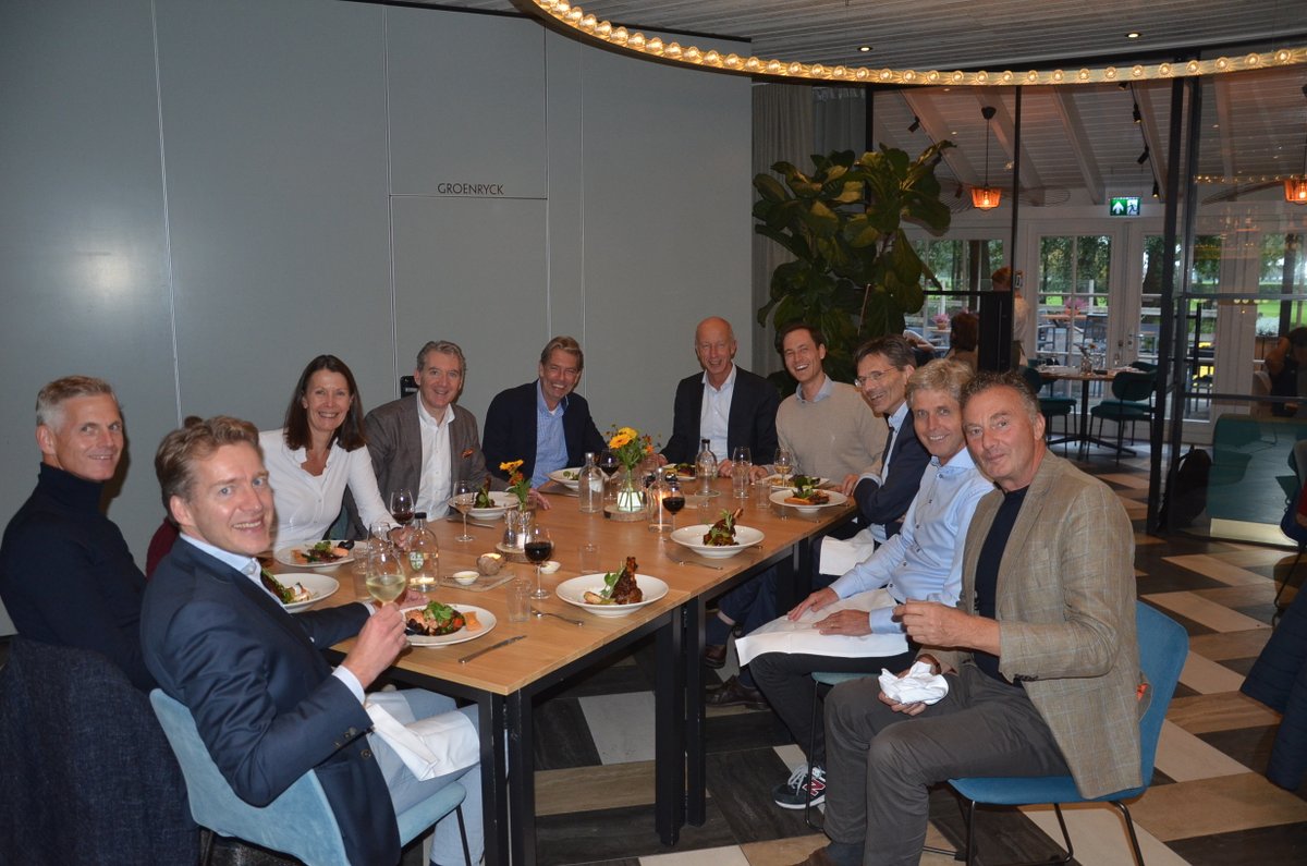 RobertDeBoeck's tweet photo. De 2e dag van de #Antea #Ebbinge Masterclass Commissariaat werd vrijdag afgesloten met een diner. Volgend jaar kunnen participanten weer meedoen aan deze Masterclass. https://t.co/DrKrAM2SZq