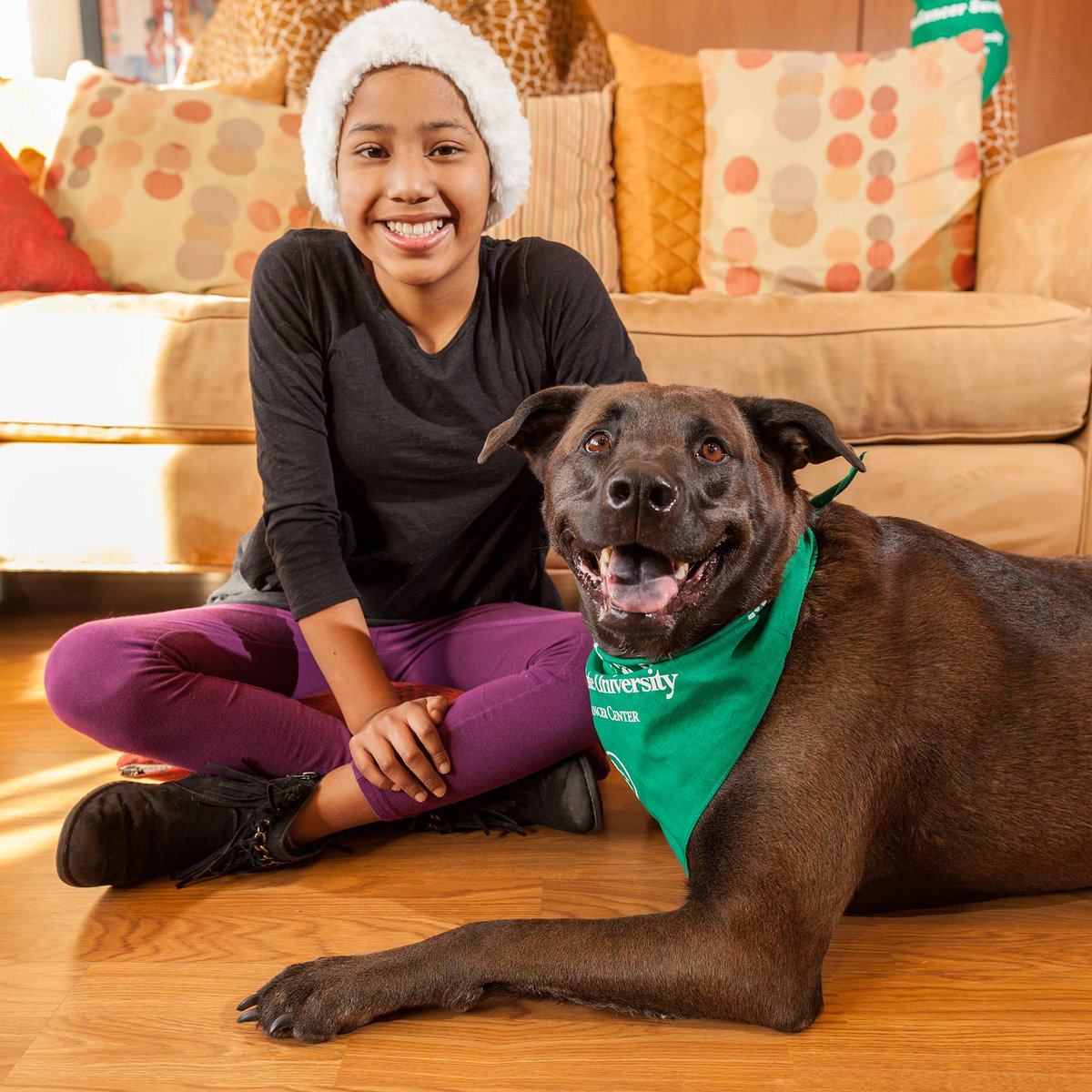 #Cancer is cancer, whether you have 2 legs or 4. @CSUVetMedBioSci + the Flint Animal Cancer Center have known this for decades. CSU clinical trials are helping both pets and people. You can help @CSUFootball #tacklecancer and support @CSUOneCure More: col.st/dJXgv