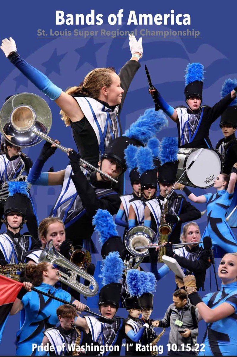gowhsbluejays's tweet photo. Washington High School Band sets new program record with their first division 1 rating and highest placement in school history! #EngageSDOW https://t.co/8zntqd8swC
