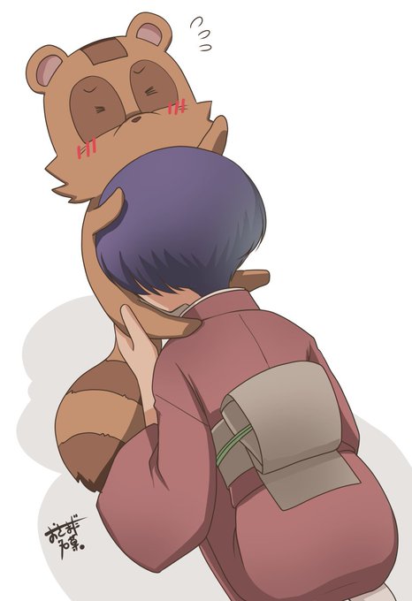 まめだ吸い
#しっぽな 