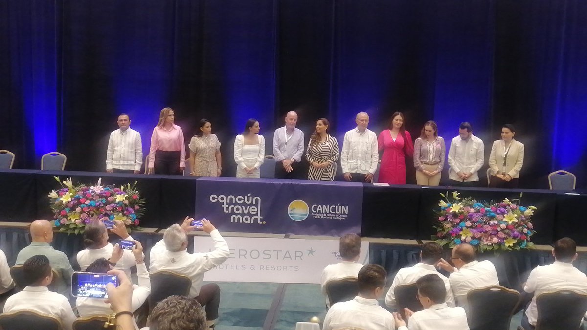 #Cobertura 📸| <a href="/CancunTrvlMart/">Cancun Travel Mart</a> foto oficial