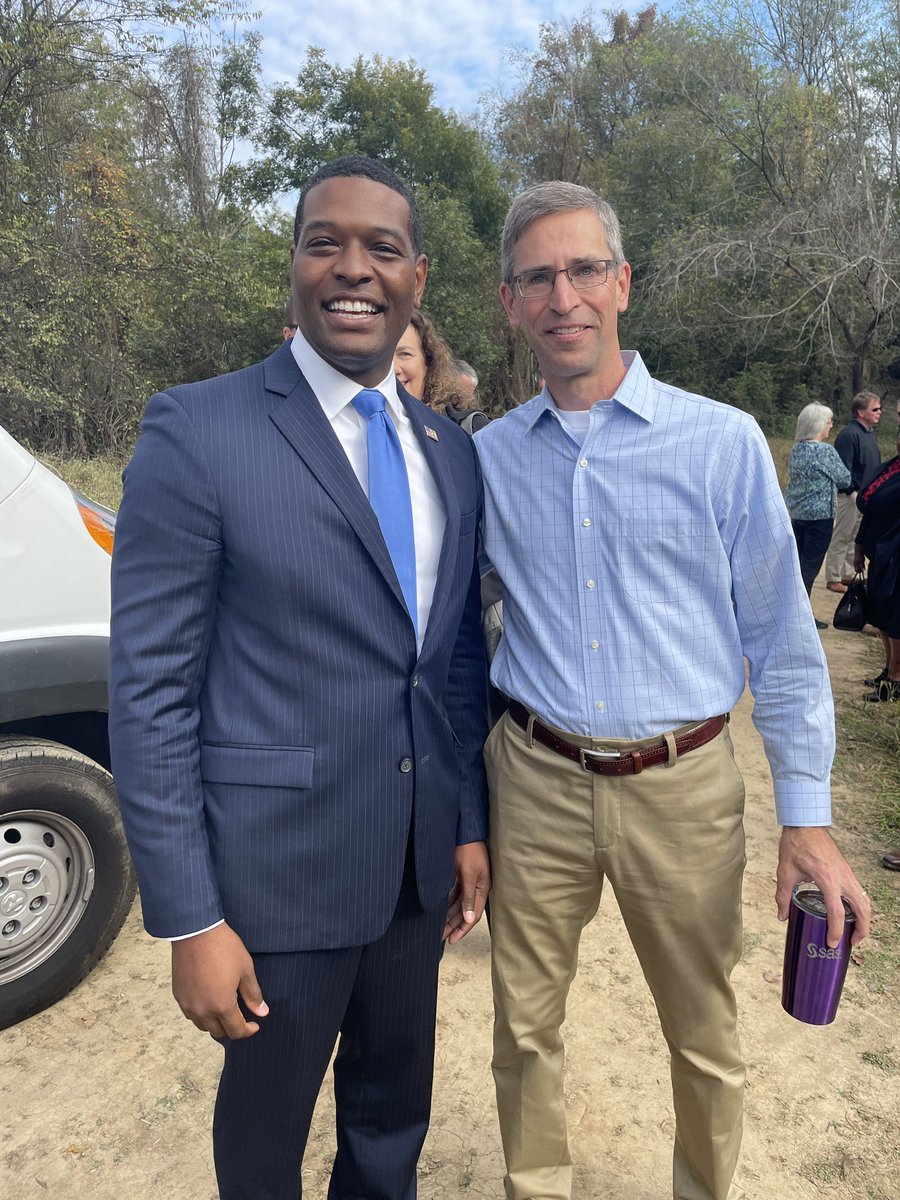 Excited to celebrate the Neuse River with an old friend <a href="/EPAMichaelRegan/">Michael S. Regan</a> and with <a href="/americanrivers/">American Rivers</a> as they announce Neuse as #RiveroftheYear.