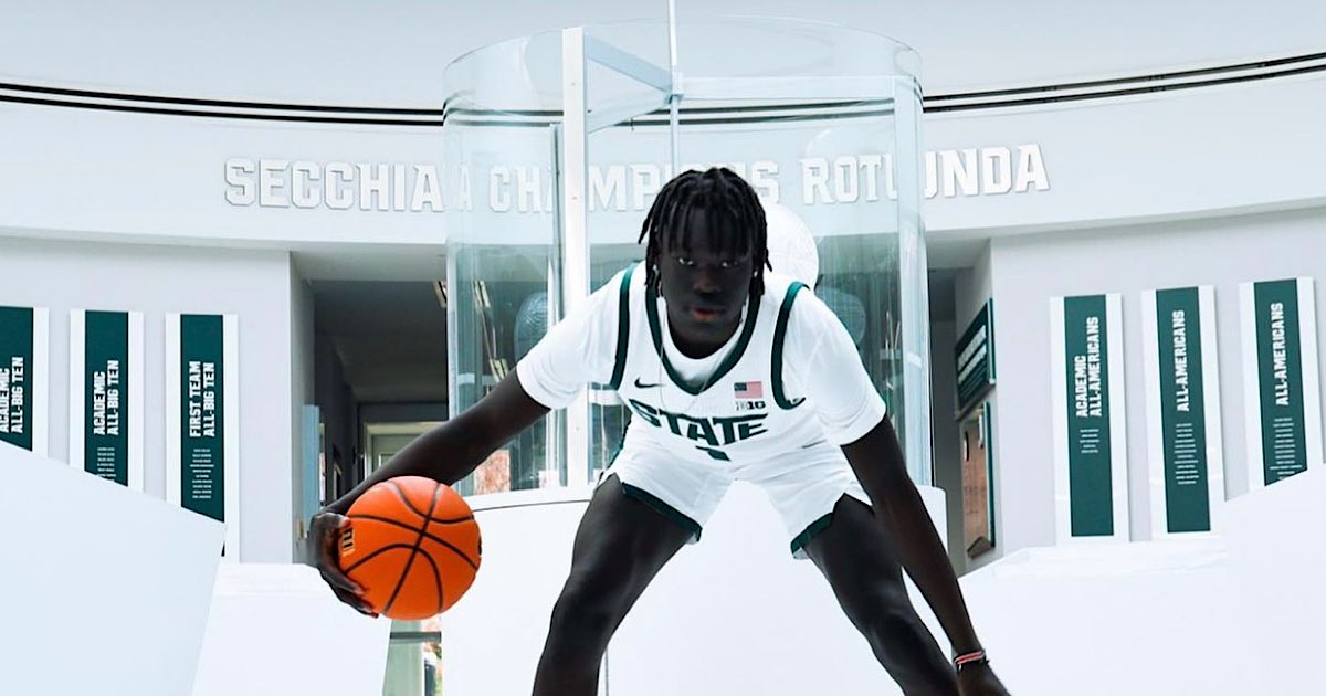 Four-star SG Kur Teng recaps his official visit to Michigan State 🗣 “Everything stood out; it was all great; the campus and the facilities were great. But the fact it’s like one big family really stood out.” READ | on3.com/news/kur-teng-…