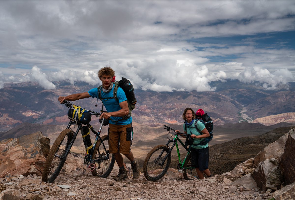 StantonBikes's tweet photo. A bit of #MondayMotivation from Liza &amp; Lav! Who else has taken their #Stanton on a bikepacking adventure? 
.
.
#StantonBikes #built2play https://t.co/KTAwf8uuGw