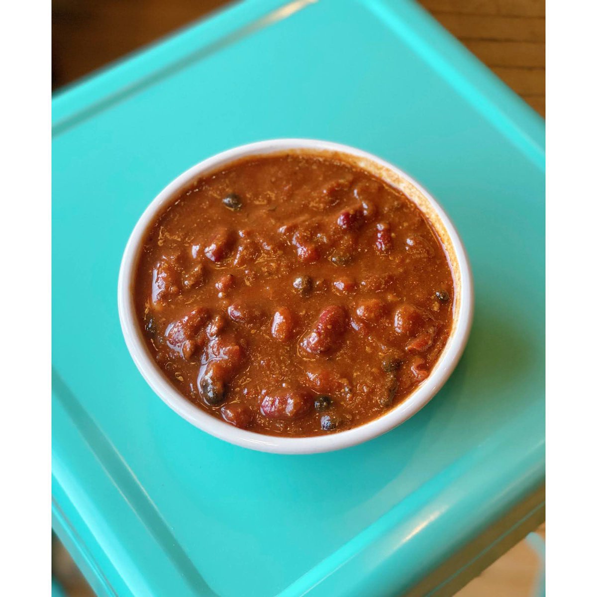 SeaSaltCinnamon's tweet photo. It’s chili week! Add cornbread and sour cream for $2 or get a whole quart to take home for $15. Either way, it’s a win, win, win! https://t.co/QFRiYnDQN8