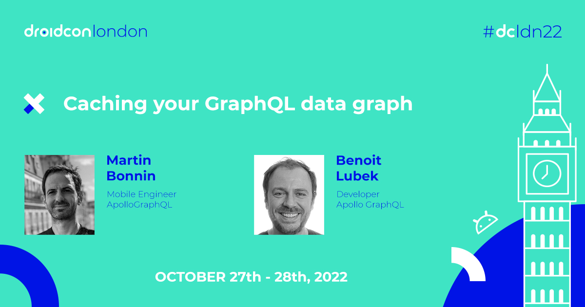 Don't miss Benoit Lubek & Martin Bonnin's joint talk at #dcldn22 🇬🇧 @martinbonnin & @BoD will discuss GraphQL, how it differs from #REST & how having a type system for your data can help with caching. Read full abstract here: london.droidcon.com/martin-bonnin/