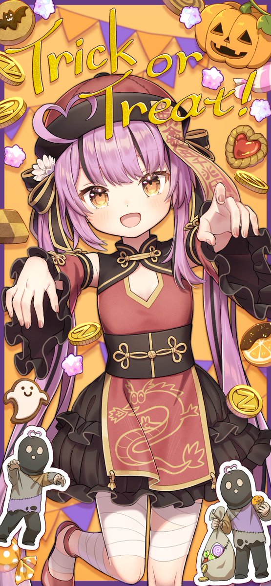「#歴代ハロウィン絵を上げよう 」|囚🐰🥚🍀のイラスト