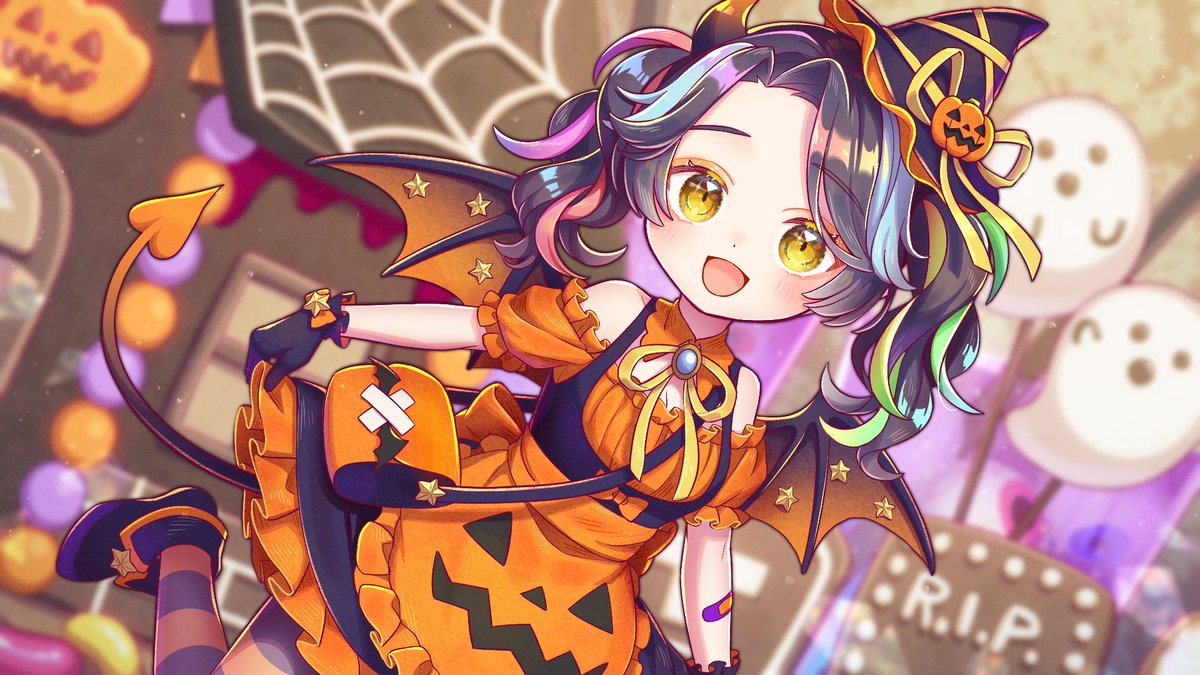 「#歴代ハロウィン絵を上げよう 」|囚🐰🥚🍀のイラスト