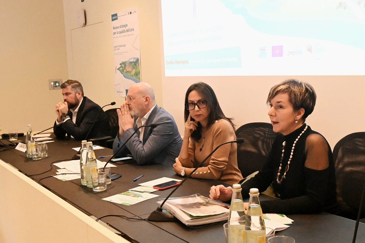 irene_priolo's tweet photo. Una giornata ricca di stimoli e confronti oggi al @MAMboBologna per l’evento “Nuove strategie per la qualità dell’aria. Verso il nuovo Piano Aria integrato 2030” 
@RegioneER https://t.co/4DmU2M6eaK