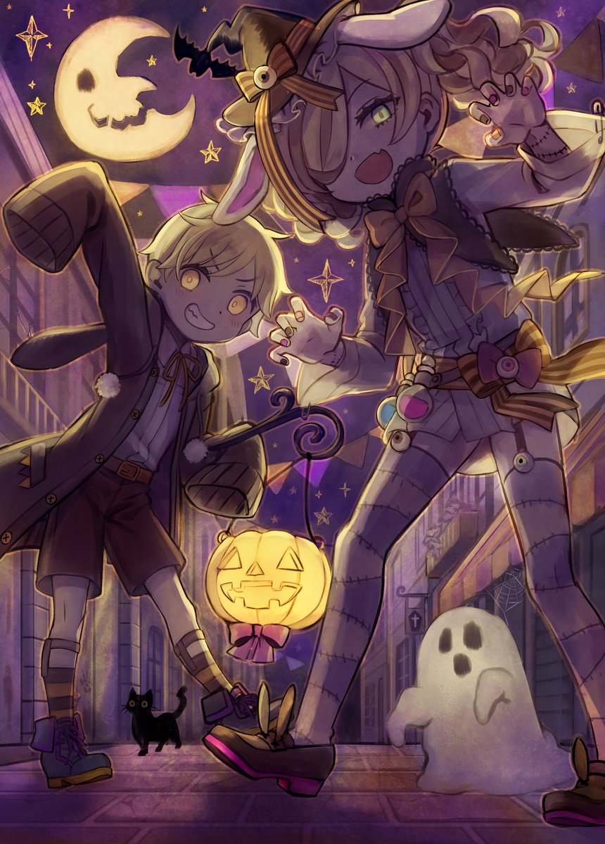 「#歴代ハロウィン絵を上げよう 」|囚🐰🥚🍀のイラスト