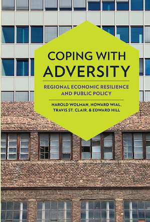 NedHill15's tweet photo. @AOneHandedEcon Coping with Adversity: Regional Economic Resilience and Public Policy free download for non-commercial uses or an e-book from Cornell University Press.   The introduction and conclusion are most relevant for practitioners.   https://t.co/U8gPdpQaBi https://t.co/CDVfURznds