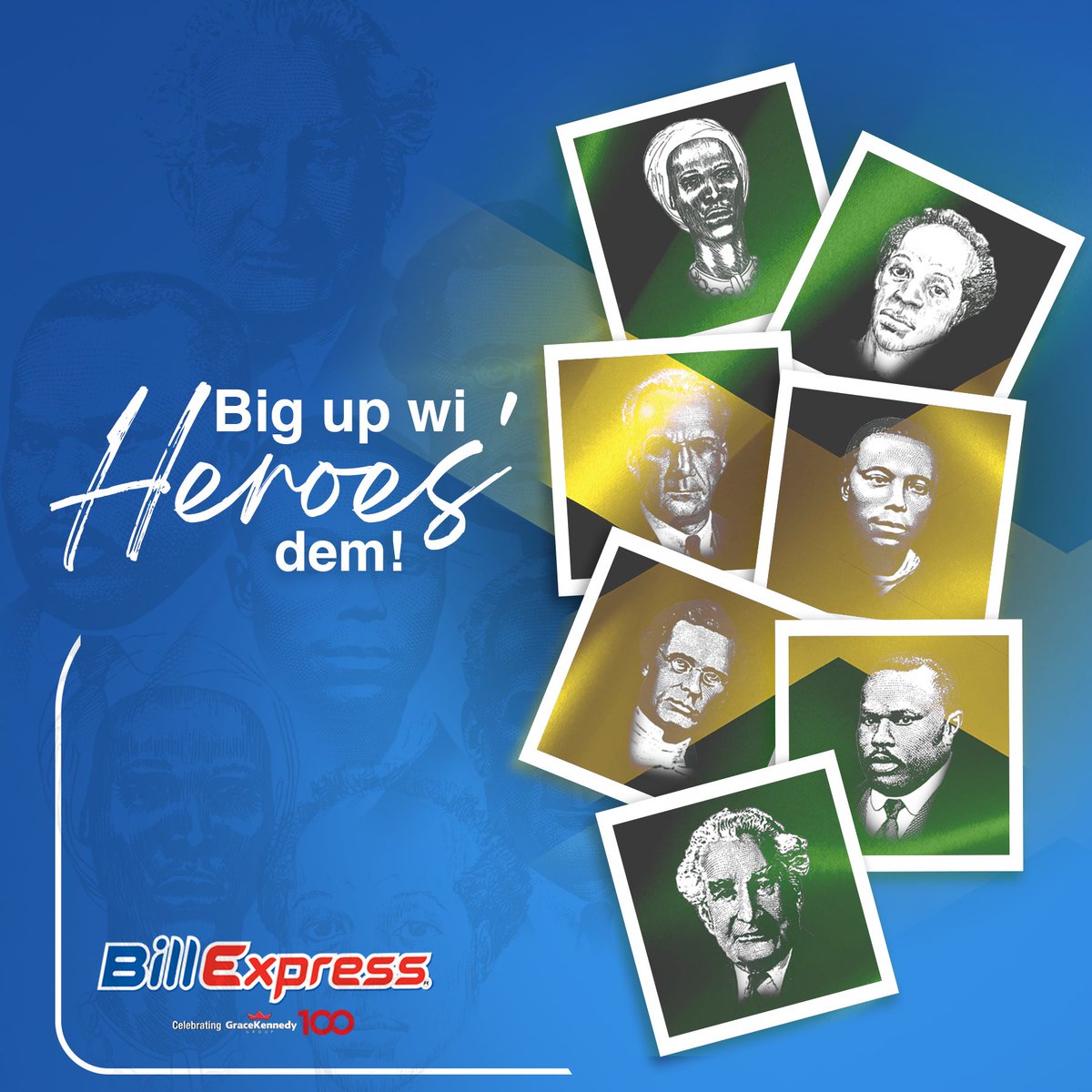 GKMSOnline's tweet photo. Today we celebrate our National Heroes and our Heroine and the mark they have left on our great nation.​

Which hero resonates with you the most?​

Tell us in the comments below!​

#BillExpress #Bills #BillPayment #Online #Website #Retail #Locations #Heroes #HeroesDay https://t.co/7REsoCaoOv